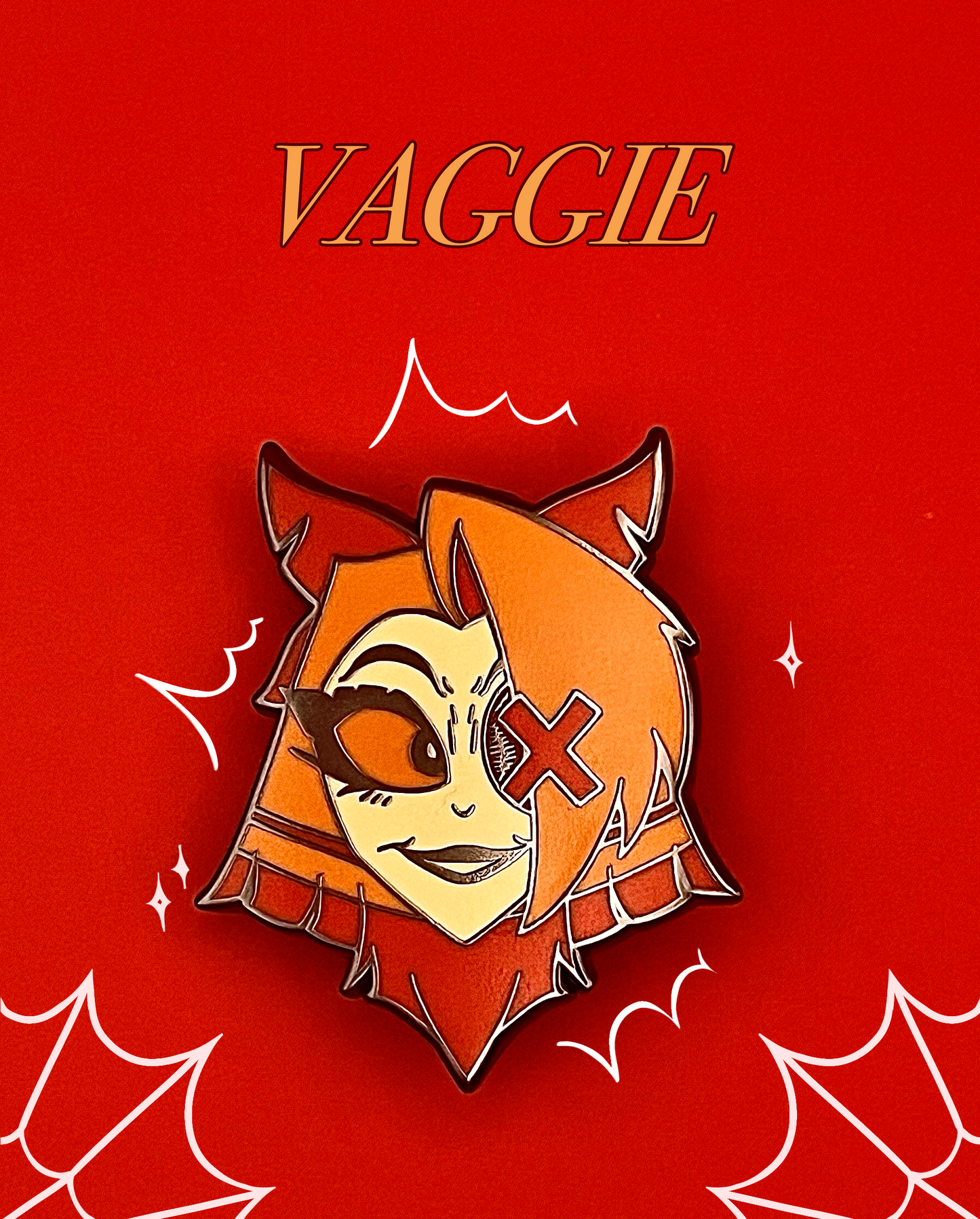 Hazbin Retro Halloween Enamel Pin
