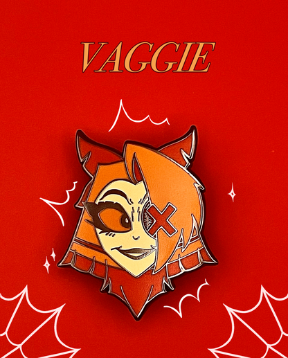 Hazbin Retro Halloween Enamel Pin