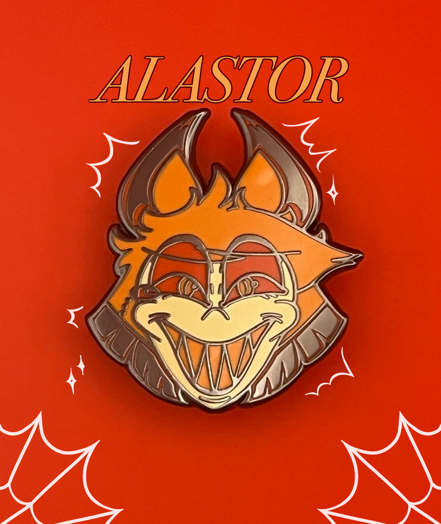 Hazbin Retro Halloween Enamel Pin